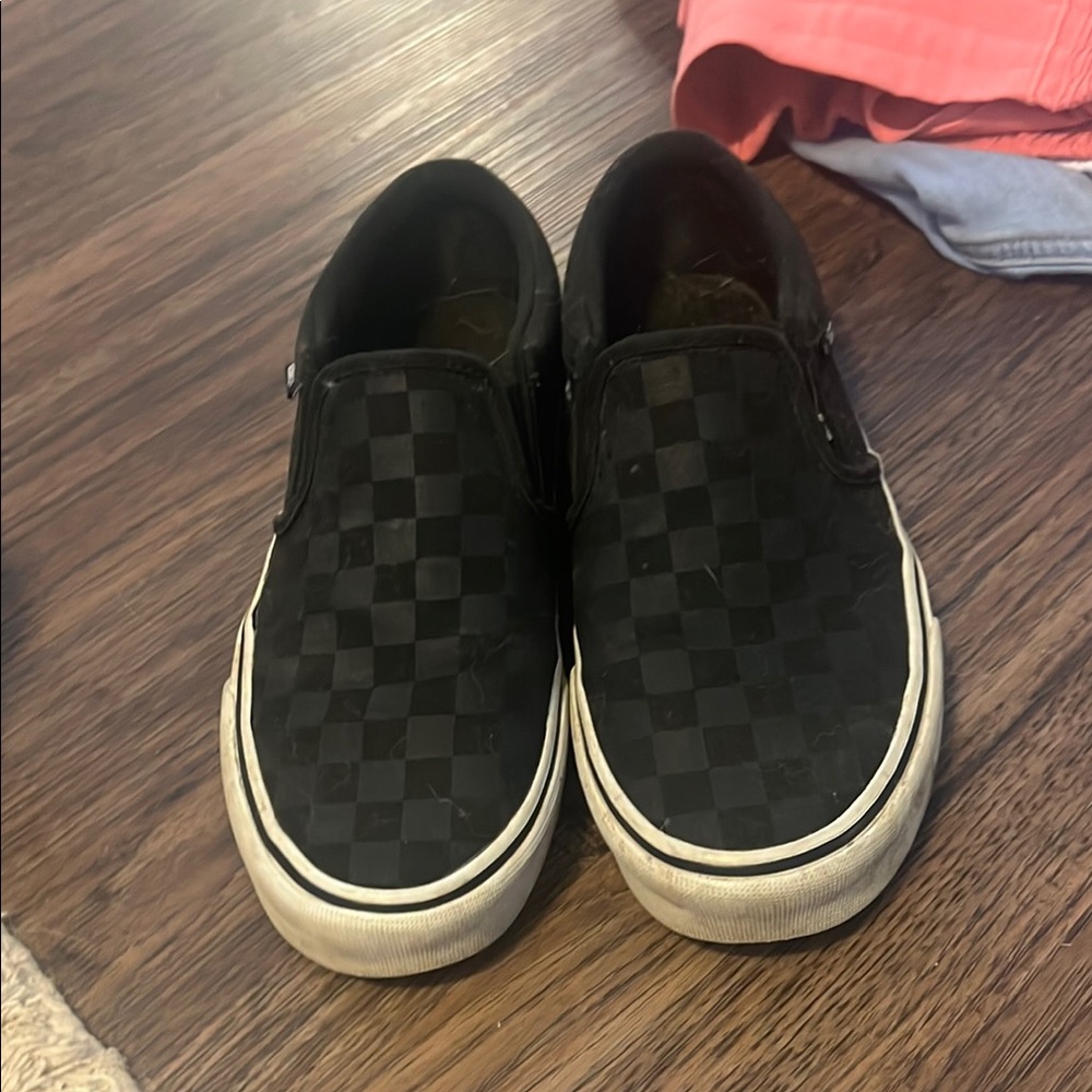 Vans Men's Black Slip-On Shoes
